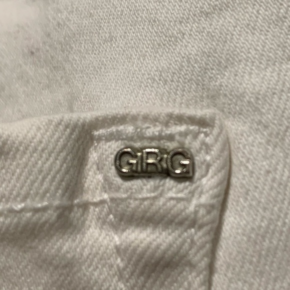 Garage white jeggings size 9 with stretch, high waisted, perfect for beachwear - Picture 5 of 10